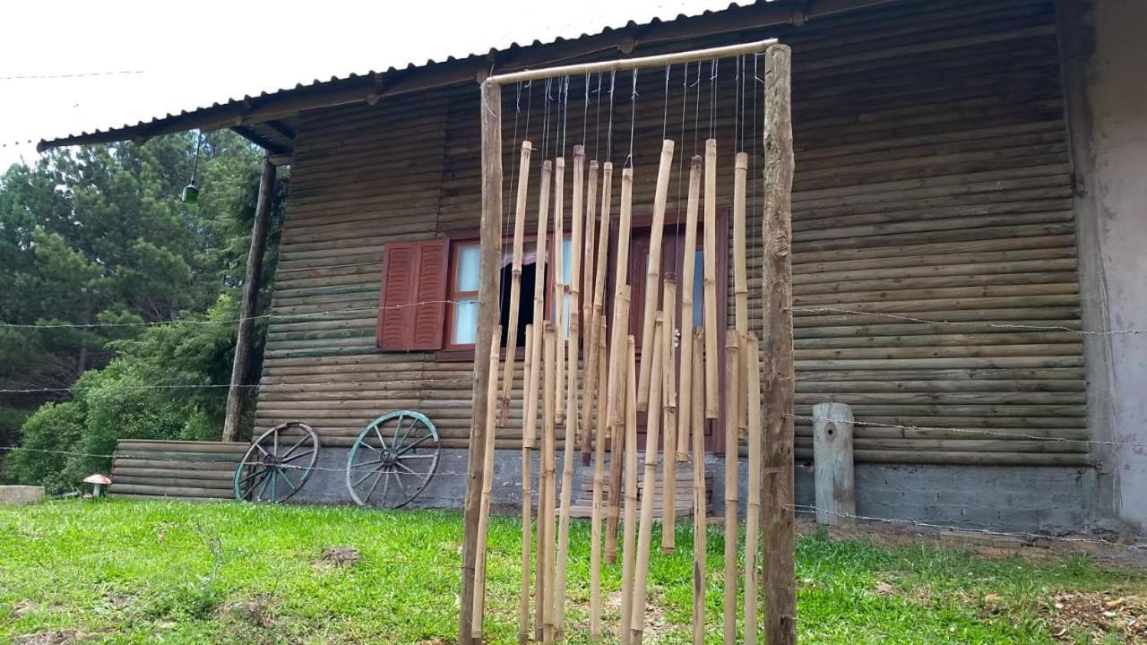 Chale Estancia Ouro Verde Lages Bagian luar foto