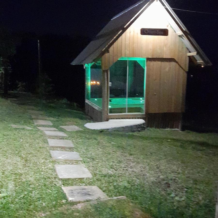 Chale Estancia Ouro Verde Lages Bagian luar foto